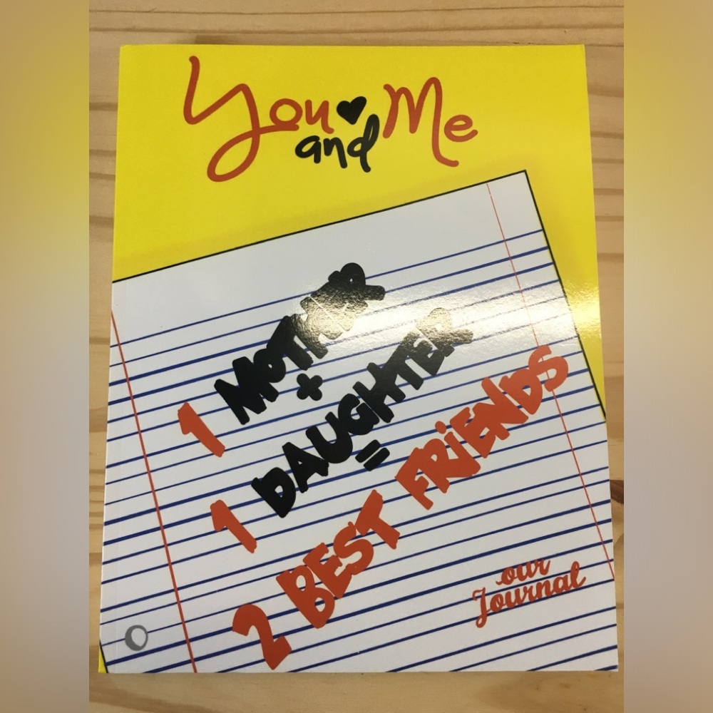 You and Me Our Journal;Mother Daughter Journal-Mommy and Me Book Journal School